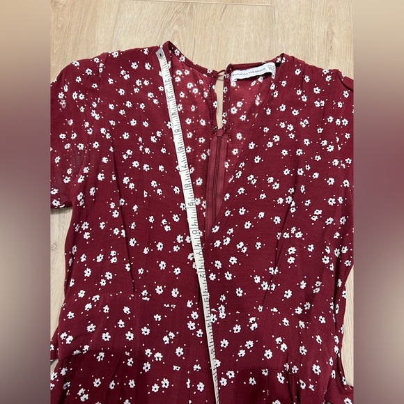 FAITHFULL THE BRAND | Burgundy floral jumpsuit - Picture 7 of 13